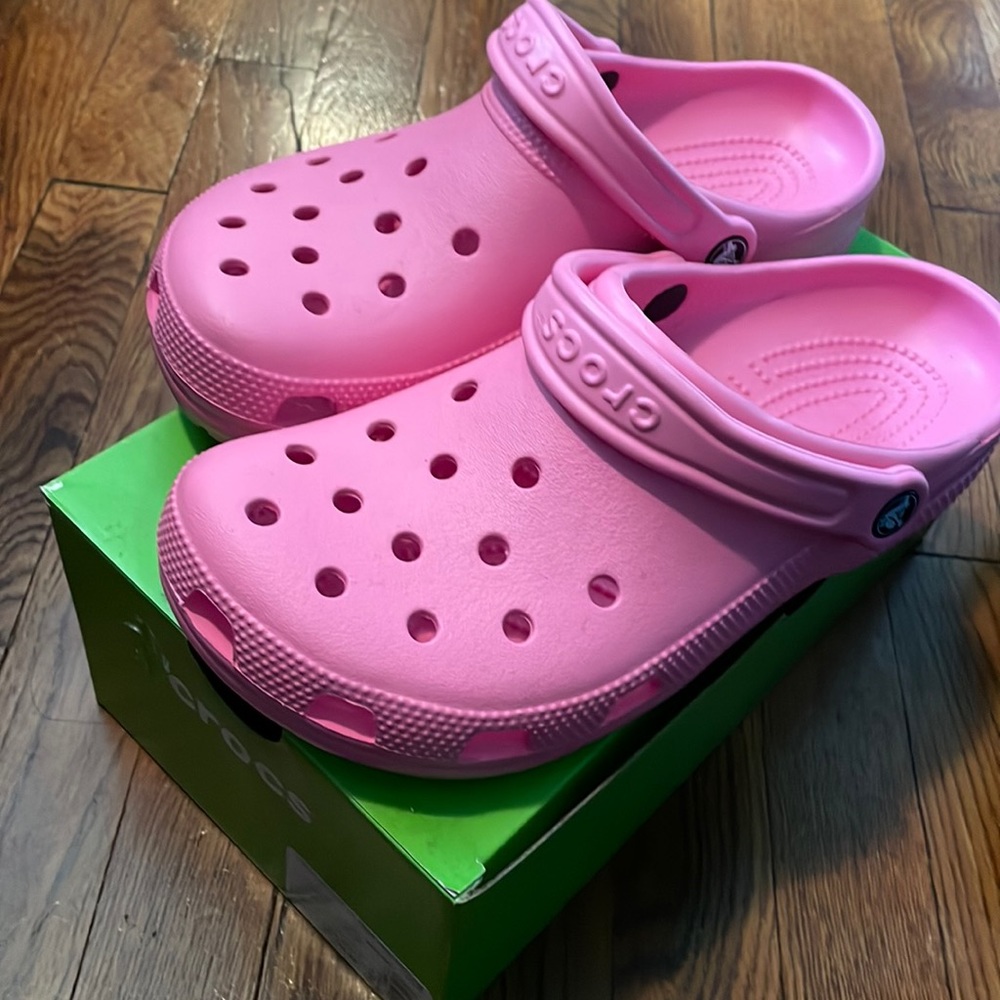 Classic Pink Crocs